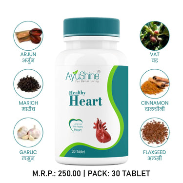 Ayushine Healthy Heart Tablet